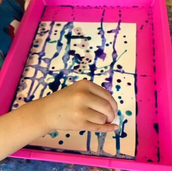 Painting Watercolor Palette TrayTray Artist Mixing Oil Mixer Plates  TraysDrawingaccessories Tools Shaped Square Kids